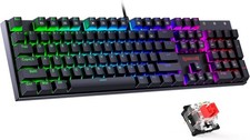 Redragon K565 Mechanical Gaming Keyboard with Red Switches with RGB Backlit picture