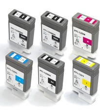 6-Pack 130ML PFI120 Compatible with Canon PFI120 Cartridge Pigment picture