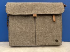 PKG Gray Padded Laptop Sleeve Organizer Bag – Multi Pocket Carry Case picture