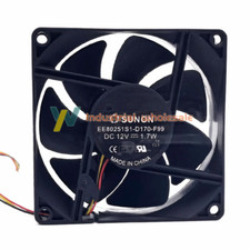 1PC new FOR SUNON EE80251S1-D170-F99 Projector Cooling Fan 12V 1.7W 3-Pin 80mm picture