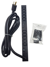 APC Rack PDU, Basic 200V-230V/30A, (10) Outlets, 1U Horizontal Rackmount NOS picture