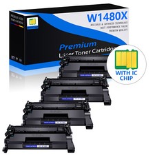 148X W1480X High Yield Compatible Toner Cartridge for HP Pro 4001dw 4001dn LOT picture