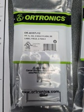 Ortronics 403STJ12 (2), OR-40300548-88 (1) OR-403000549-78 (1) - Lot of 4 picture