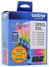 Brother LC205CL XXL Ink Cartridge (Magenta/Cyan/Yellow) picture