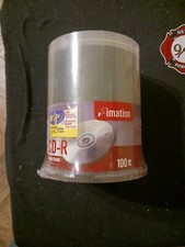 Imation CD-R 100 Pack Spindle 80 Min 700 MB Up to 48x Write Speed Brand New picture