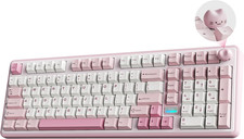 B98 PRO 96% Wireless Mechanical Keyboard(Pink, Candy Switch) picture