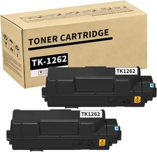 TK-1262 Black Toner Cartridge 2-Pack Kyocera Ecosys PA4000 MA4000 1T0C150US0 picture
