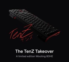 Wooting 80HE TenZ Takeover Analog Gaming Keyboard, SHIPS ASAP picture