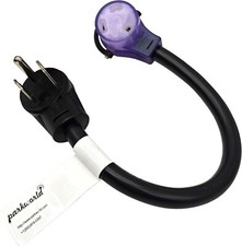 Parkworld 78820 AC Power Adapter Cord NEMA 6-50P Male to TT-30R RV 30A Outlet picture