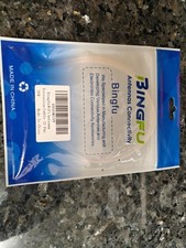Bingfu RP-SMA Male to RP-SMA Female Bulkhead Mount RG316 12 inch Wifi Router Tra picture