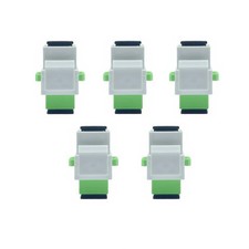 Keystone Jack with Fiber optic SCAPC coupler 5 pcs for wall plate insert NEW picture