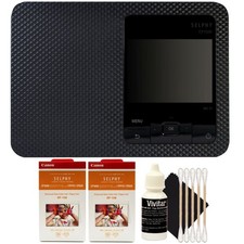 Canon SELPHY CP1500 Photo Printer Black + 2x RP-108 Color Ink Set Bundle picture
