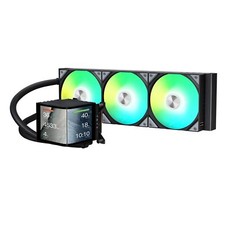 TRYX Panorama 360 ARGB Asetek 8th Gen V2 AIO Cooler (Black) L-P360A-AS3M-G1K picture