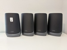 Netgear Orbi RBRE960B WiFi Router Mesh Black & 3 Satellites Bundle RBSE960B picture