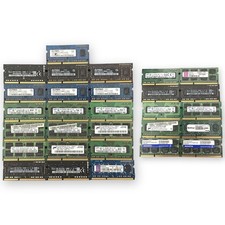 Lot of 29 2GB DDR3 Laptop RAM SODIMM 58GB Samsung Elpida Hynix Micron Kingston picture