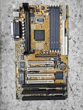Retro Gaming Shuttle HOT-637 637V22 ATX Slot 1 Pentium2 Motherboard ISA AGP PCI picture