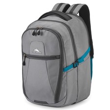 High Sierra Fairlead Computer Laptop Travel Backpack with Zipper Closure, Gray picture