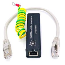 ⚡ Ethernet Gigabit (POE++, POE+, POE, non-POE) Surge Protector Kit with CAT 6a J picture