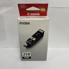 CANON PIXMA PGI-250PGBK 250 GENUINE BLACK INK CARTRIDGES NEW SEALED picture