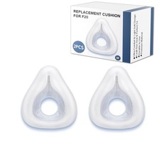 Replacement Cushion Seal F20 Medium Soft Silicone 2 Packs picture