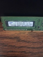 Samsung 1GB 1Rx8 PC3 8500U-07-10-A0 M378B2873EH1-CF8 0934 Memory RAM picture