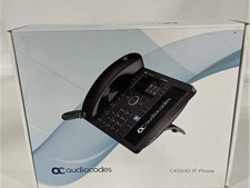 AudioCodes C435HD IP Phone PoE 4.3 Inch New Open Box picture