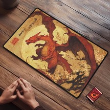 Chosen Dragon, TCG Playmat for Tabletop Gaming Desk Mat Mouse Pad picture