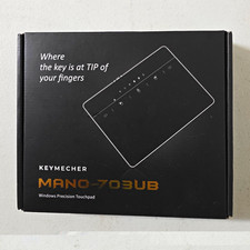 Keymecher MANO-703UB Windows Precision Touchpad Touchpad USB Bluetooth Black picture