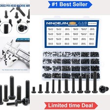 650 Piece Laptop Screw Assortment M1.4 M1.7 M2 M2.5 M3 Carbon Steel Set for picture