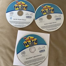 Zoombinis Arthur Kid Pix Adventure Workshop PC CD-ROM Lot Vintage Kids picture