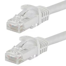 Monoprice Patch Cord,Cat 6,Flexboot,White,50 ft. 9818 Monoprice 9818 picture