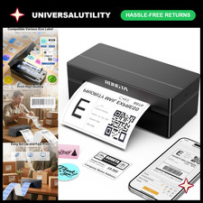 Wireless Bluetooth 4x6 Thermal Shipping Label Printer for Small Business - Compa picture