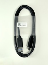 New (Lot of 10) Dell 5K55E13501 USB-C to USB-A 3.0 Type AC USB Cable Black 3ft picture