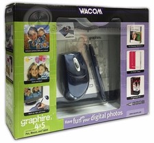 Wacom Graphire 3 4x5 USB Tablet w/Pen, Mouse & Software CD's CTE430SA picture