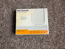 NEW NETGEAR WGT624 v4 108Mbps 4-Port Wireless Firewall Router w/ Adapter Super G picture
