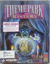 THEME PARK MYSTERY ©1990 Konami Mirrorsoft Game for Commodore Amiga NEW SEALED picture