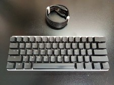 VORTEX POK3R Mechanical Keyboard — VTG-6100 — Blue MX Switch — White + Black picture