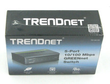 TRENDnet 5-Port Unmanaged 10/100 Mbps GREENnet Ethernet Desktop Te100-s5 picture