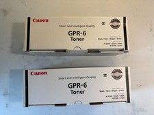 Genuine Canon GPR-6 Black Toner iR 2200 2220 2800 3300 3320 NEW SEALED picture