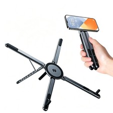 Winstinct Foldable Laptop Stand, Portable Travel Workstation, Space Gray picture