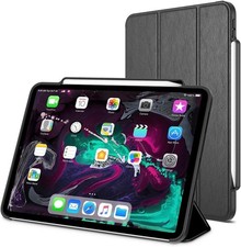 Premium Protective Case with Pencil Holder for Apple iPad Pro 11 Inch - Black picture