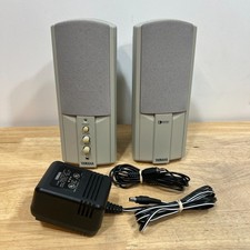 Yamaha YST-M7 Powered Multimedia Computer Speakers Vintage PC Beige with Adapter picture
