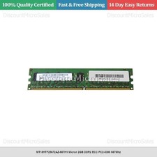 MT18HTF25672AZ-667H1 Micron 2GB DDR2 ECC PC2-5300 667Mhz picture