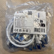 10 Pak Cat6A S/FTP 0.5M Ethernet Patch Cable picture