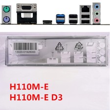 For Asus H110M-E & H110M-E D3 Shield IO I/O Rear Baffle Backplate Motherboard picture