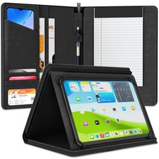 Universal Padfolio Case – Tablet Portfolio Organizer with Notepad Holder – Co... picture