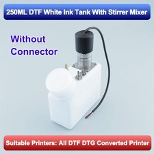 250ML DTF DTG White Ink Tank Stirrer Mixer for Epson L18050 L1800 ET8550 L805 picture