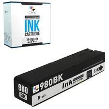 1PK Compatible CMYi 980 Black Ink fits HP OfficeJet Enterprise Color MFP X585z picture