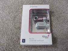 Brand New iHome Mylife Notebook Webcam 5.0MP Pink IH-W312NP picture