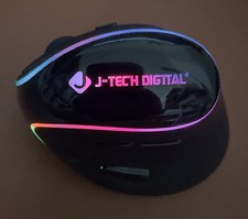 J-Tech Digital Wireless Rechargeable Mouse With USB Dongle + UCBC Charger Cord picture